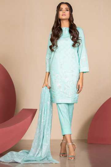 Alkaram 3 Piece Printed Suit With Printed Foil Dupatta 24141 Summer Lawn Collection 2020 | Alkaram Summer Lawn